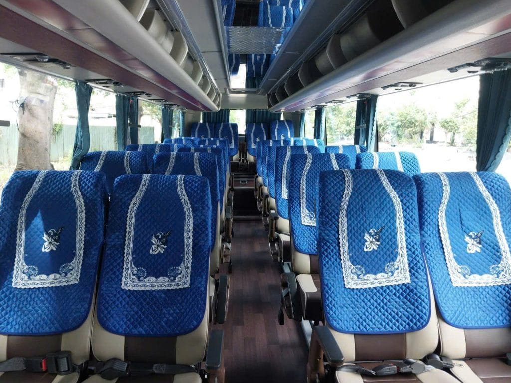 nội thất xe 29 chỗ đi tỉnh