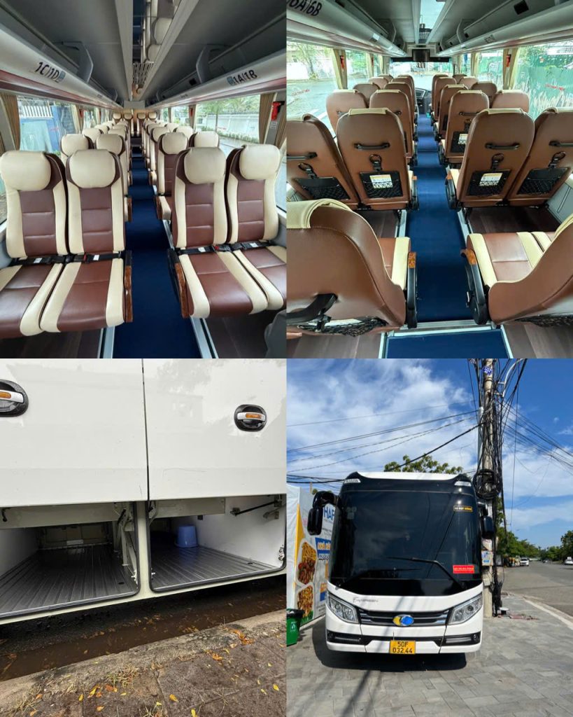 khoang hành lý thuê xe 29 chỗ
