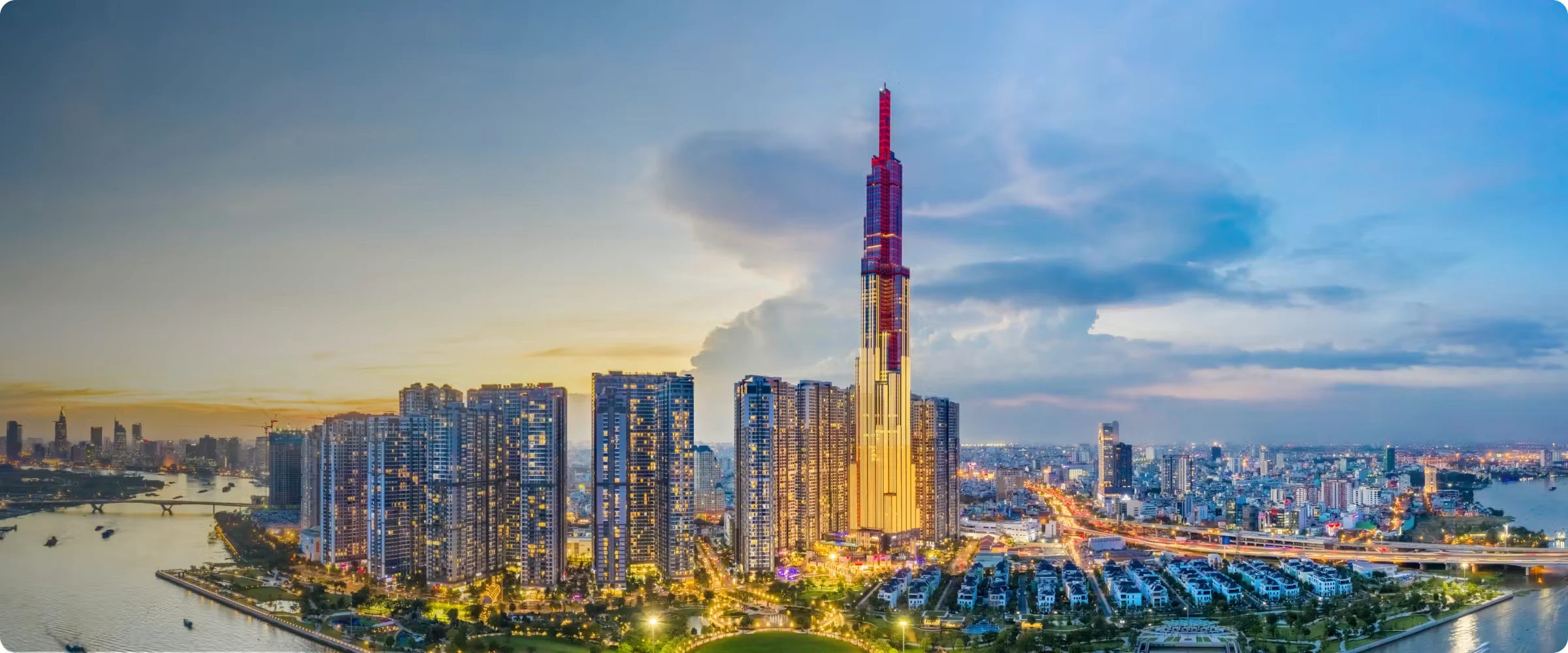 Thuê xe tham quan Landmark 81 TPHCM