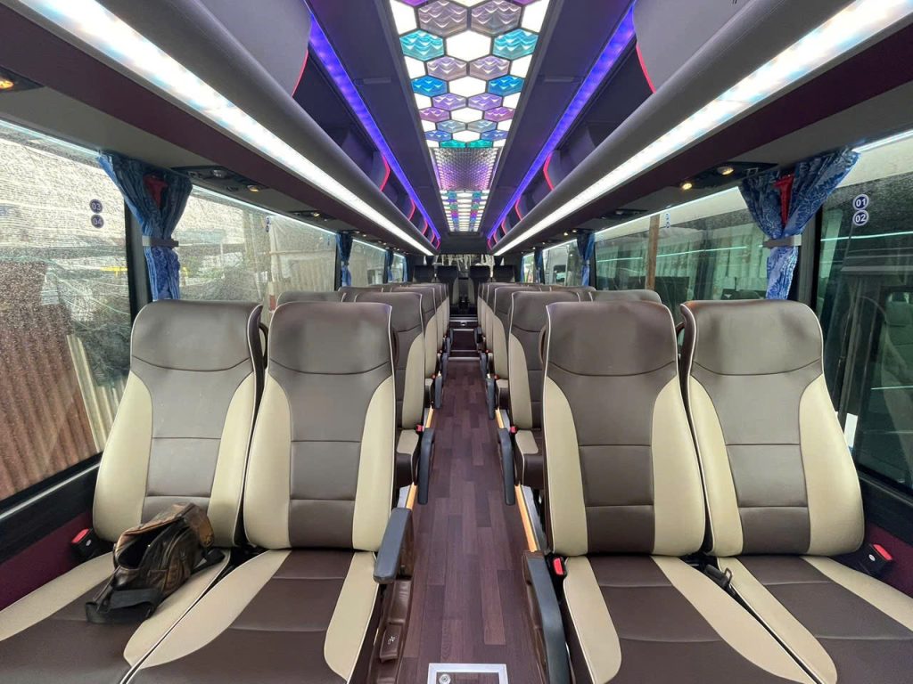 nội thất thuê xe 29 chỗ