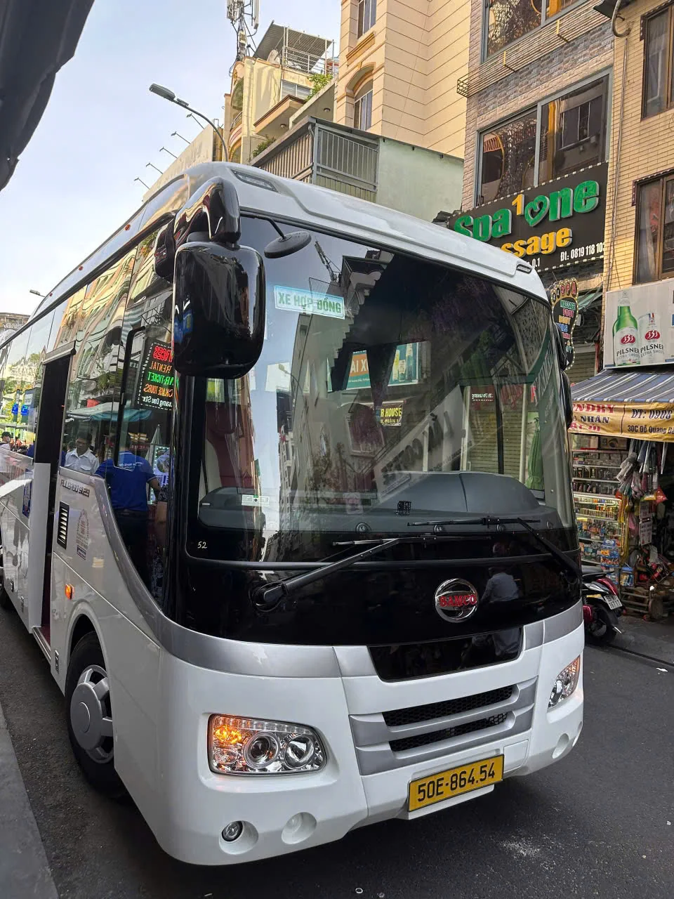Xe Samco 29 chỗ cho thuê tại TPHCM SaigonCar