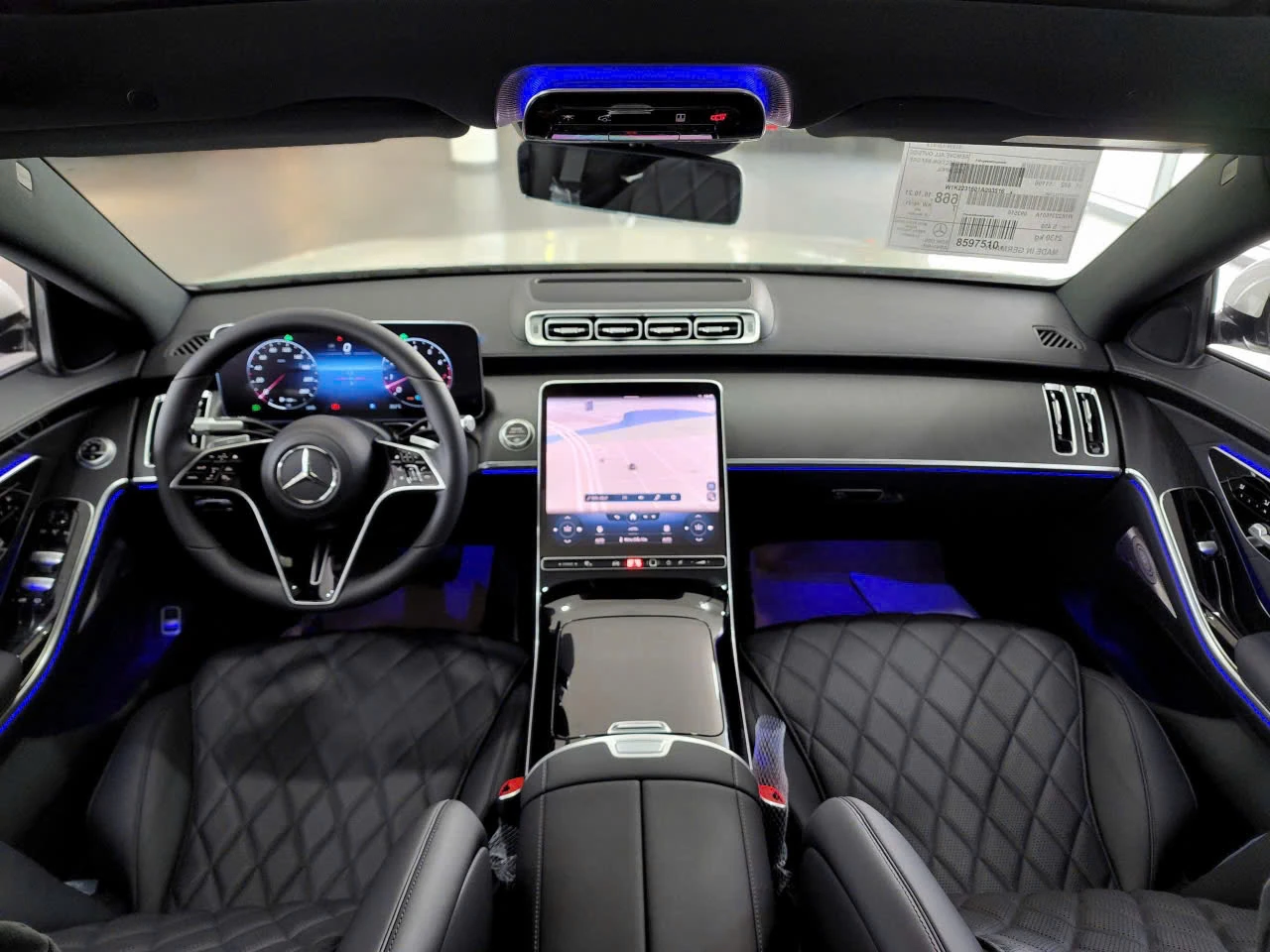 Nội thất Mercedes S450 mẫu mới TPHCM