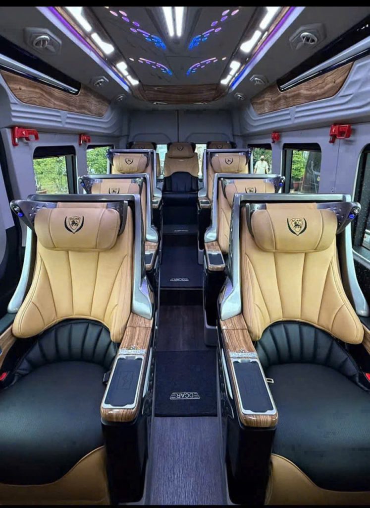 thuê xe limousine 11 chỗ đi bình thuận