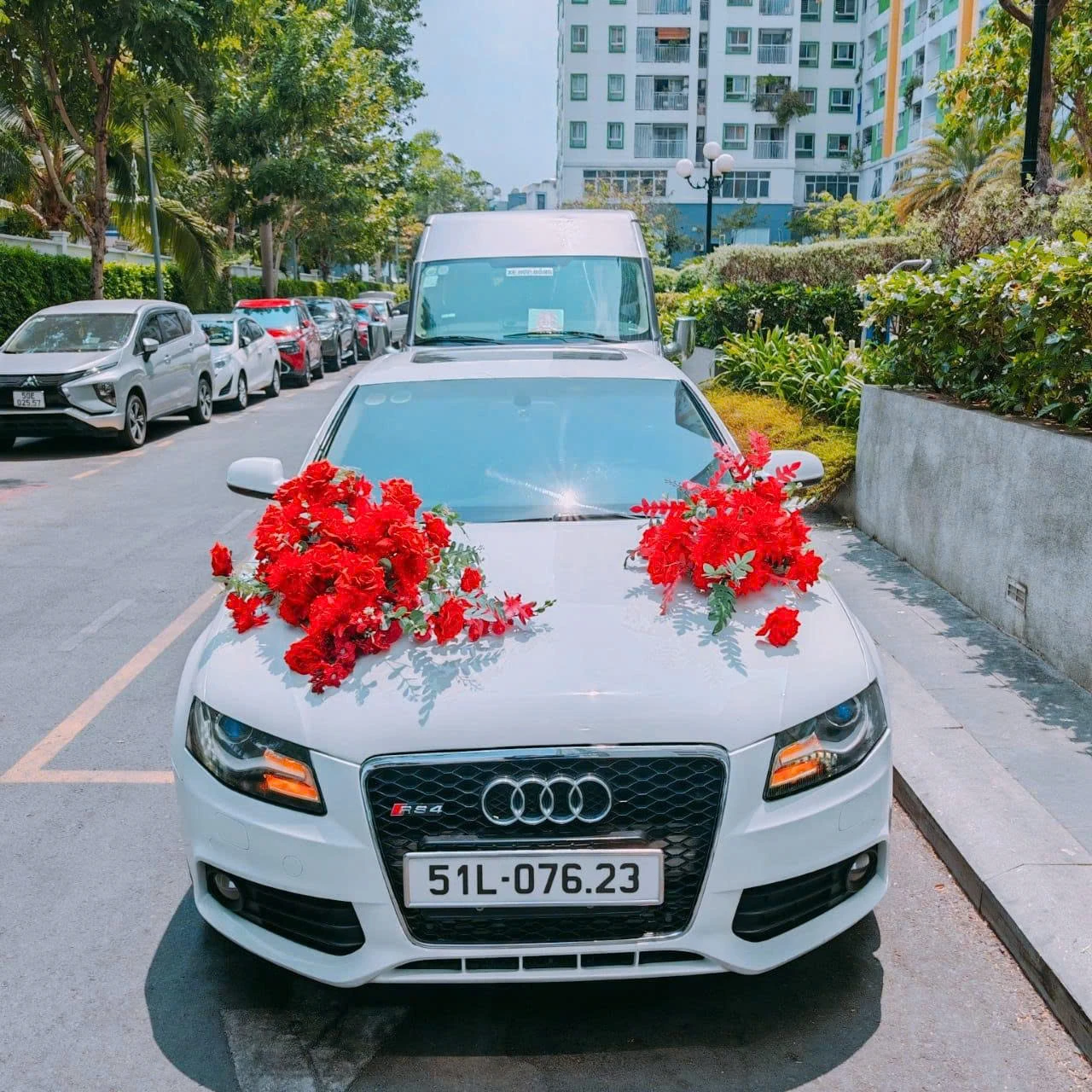 Xe hoa Audi A4 tại TPHCM