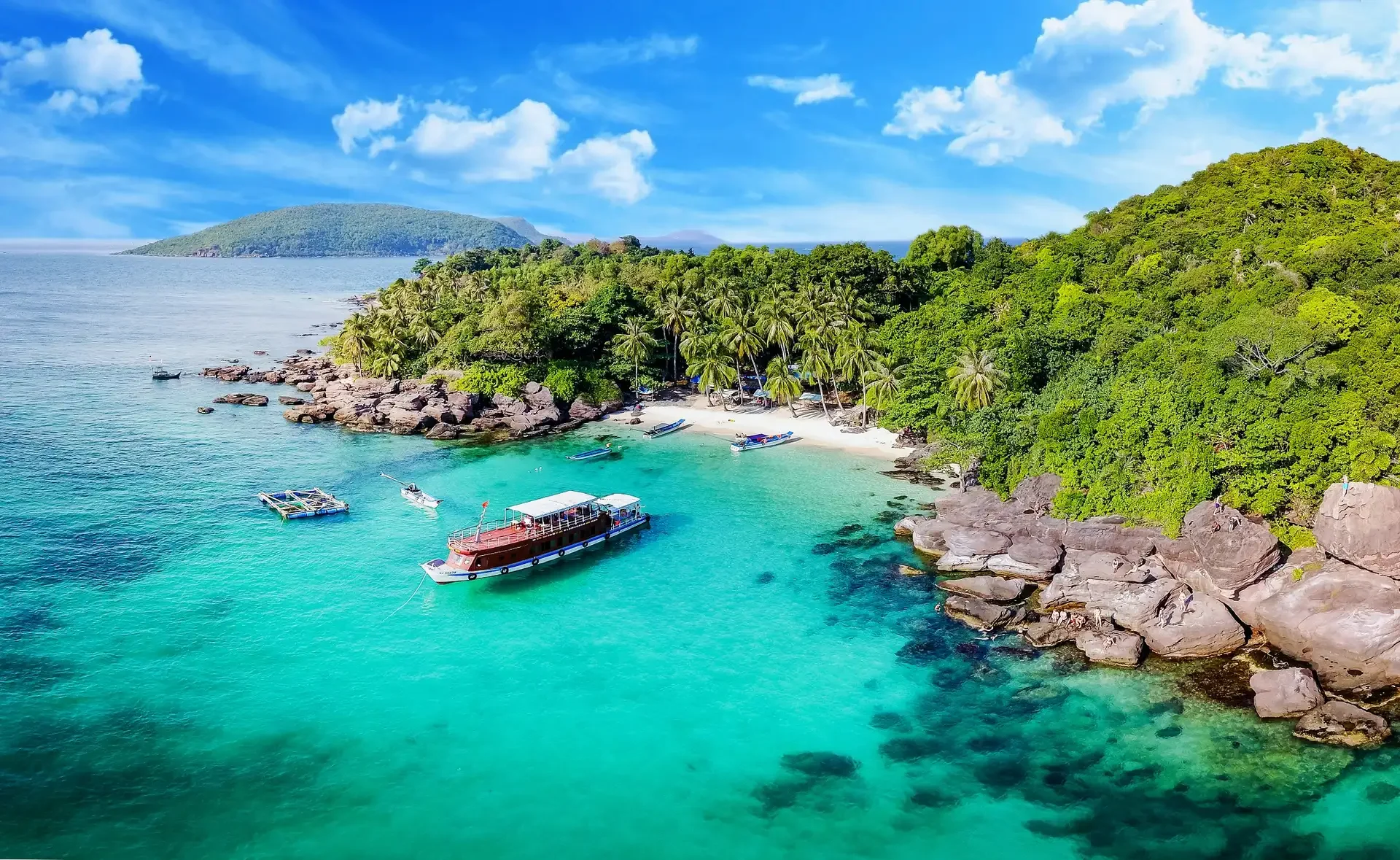 Bai Sao beach in Phu Quoc